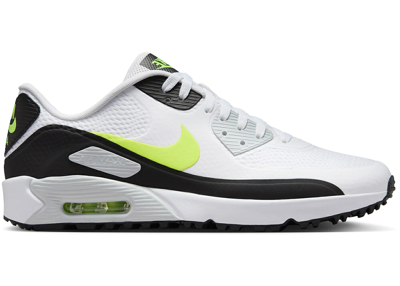 ナイキ マックス ゴルフ 白いこと 白いこと 菩提樹 エア湖マックス スニーカー メンズ NIKE AIR MAX 90 GOLF WHITE HOT LIME / WHITE HOT LIME