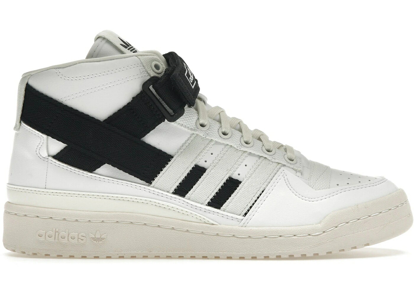 アディダス フォーラム ミッド 白色 ホワイト 黒色 ブラック コア スニーカー メンズ ADIDAS FORUM MID PARLEY WHITE BLACK / CLOUD WHITE OFF WHITE CORE BLACK