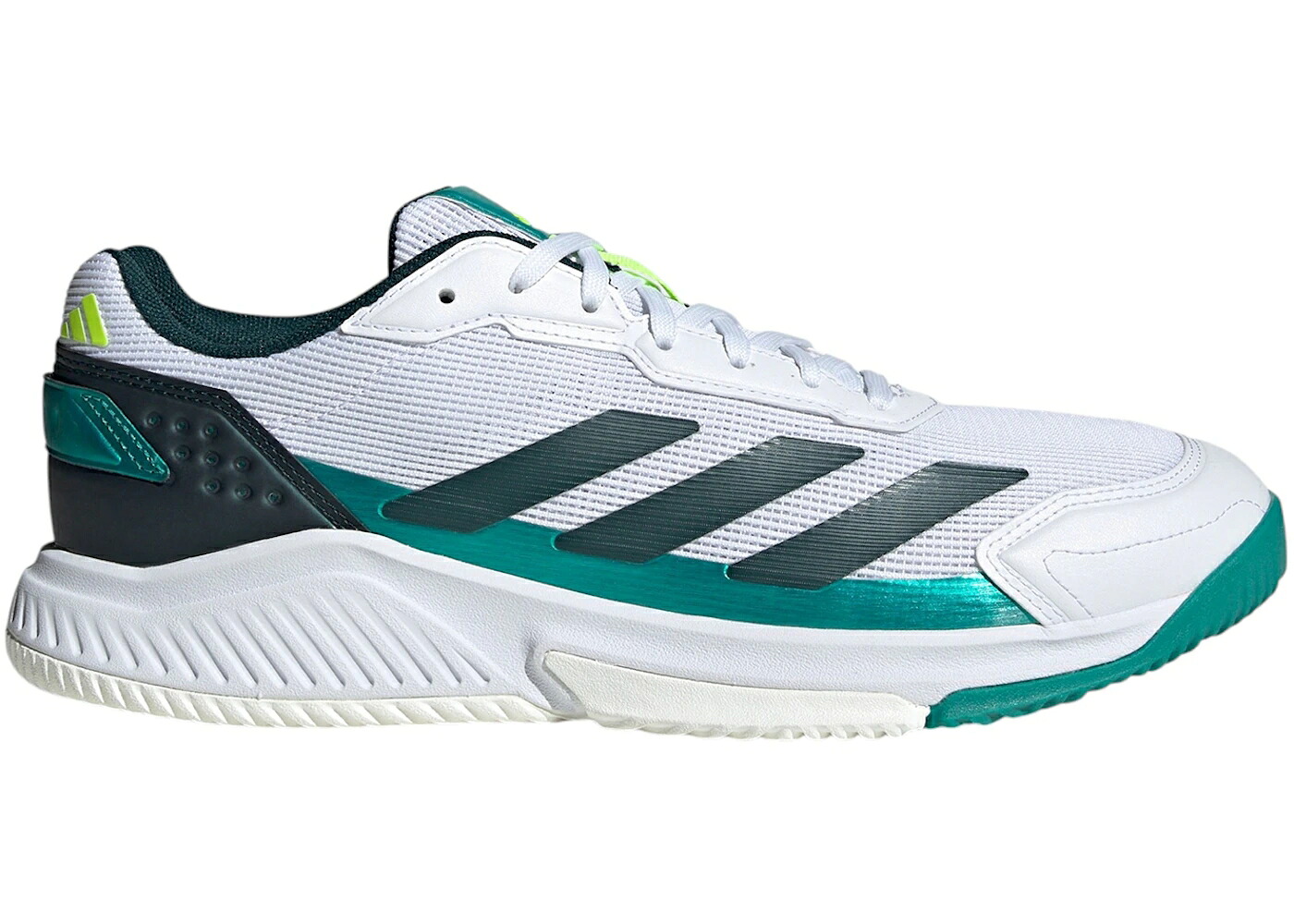 アディダス 白色 ホワイト スニーカー メンズ ADIDAS COURTQUICK PADEL CLOUD WHITE AURORA IVY / CLOUD WHITE CLOUD WHITE AURORA｜スニケス