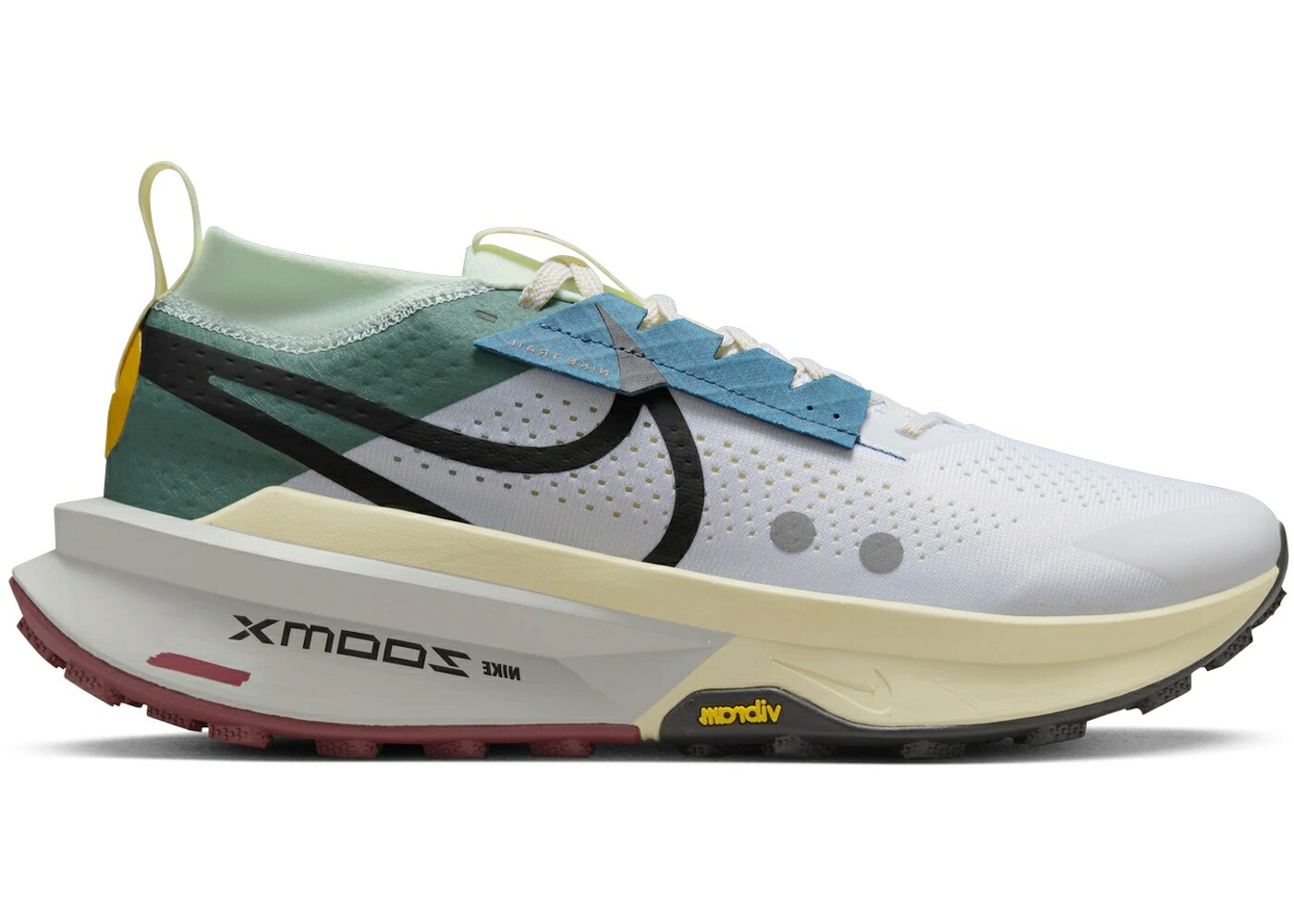 ナイキ 白色 ホワイト コート 青色 ブルー 黒色 ブラック スニーカー メンズ NIKE ZOOMX ZEGAMA 2 WHITE BICOASTAL COURT BLUE BLACK / WHITE BICOASTAL COURT BLUE BLACK