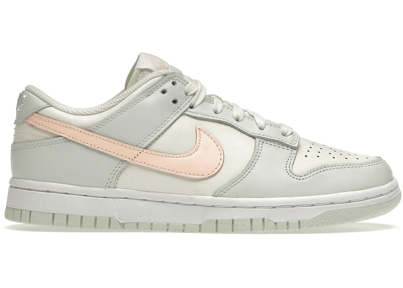 ナイキ ダンク 緑 緑であること 白いこと 白いこと ダンクロー WOMEN\u0027S スニーカー レディース NIKE DUNK LOW BARELY GREEN (WOMEN\u0027S) / BARELY GREEN PEACH WHITE BARELY