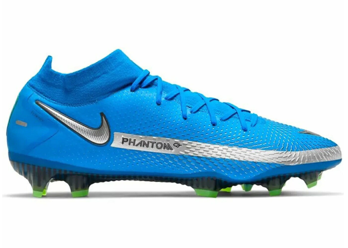 ナイキ エリート 青色 ブルー 銀色 シルバー 緑 グリーン スニーカー メンズ NIKE PHANTOM GT ELITE DF FG PHOTO BLUE METALLIC SILVER / PHOTO BLUE RAGE GREEN METALLIC 34,645円