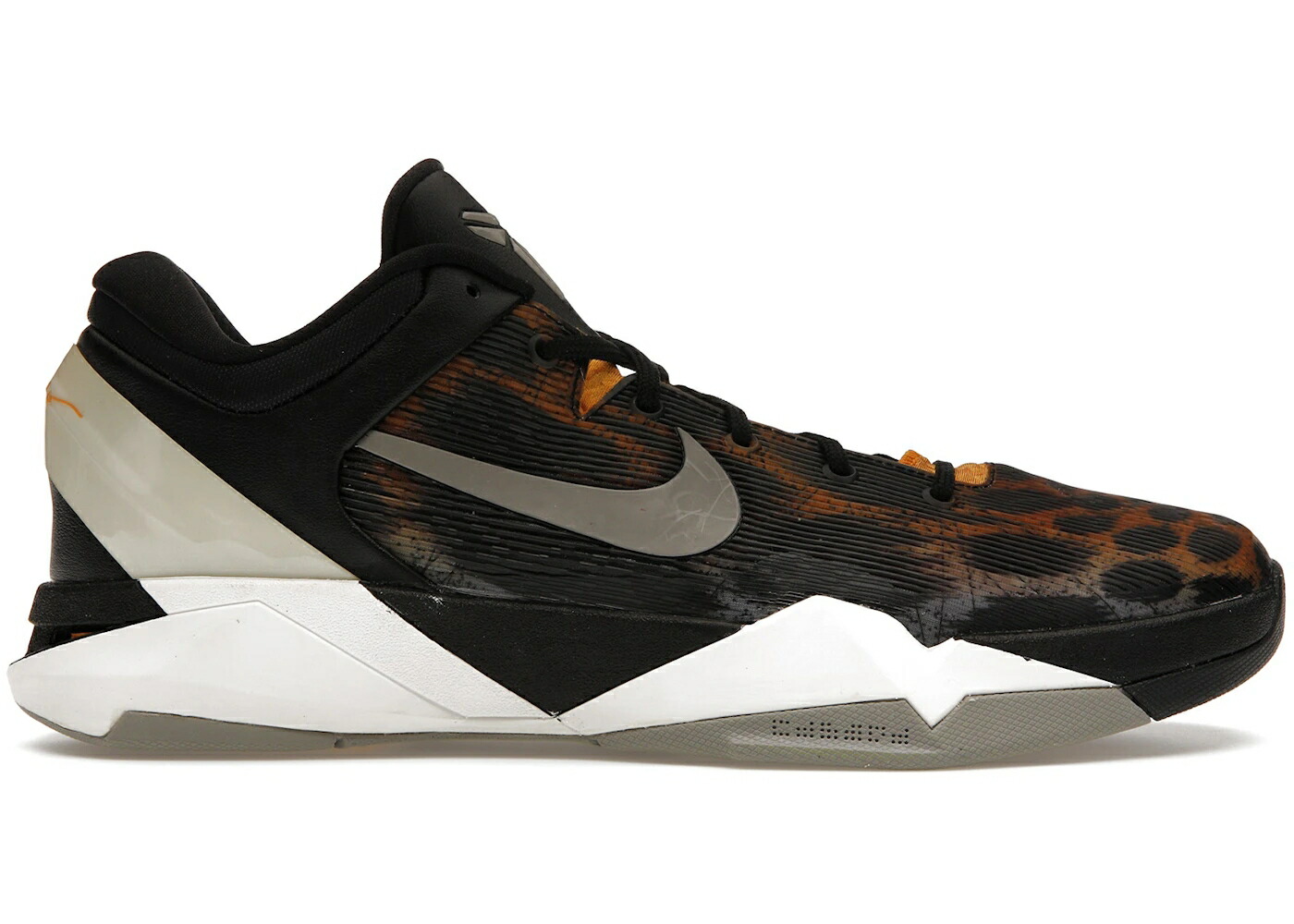 ナイキ コービー 橙 オレンジ 灰色 グレー 黒色 ブラック スニーカー メンズ NIKE KOBE 7 CHEETAH / CIRCUT ORANGE MEDIUM GREY BLACK