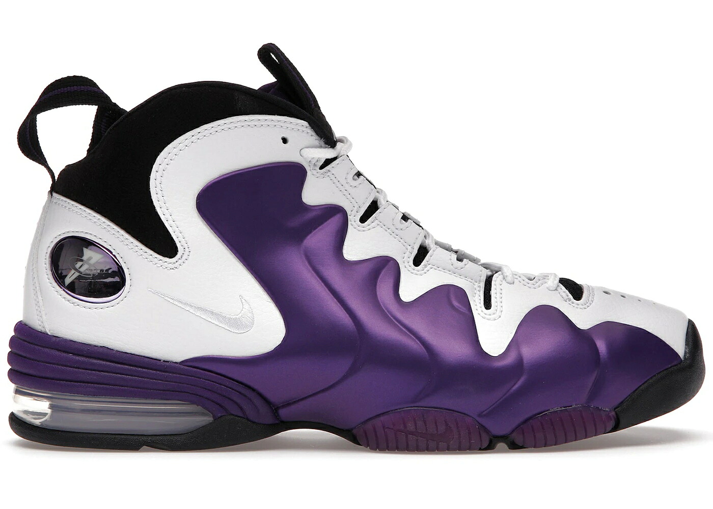 ナイキ ペニー 白いこと 白いこと 黒いこと 黒いこと 大気圏ペニー スニーカー メンズ NIKE AIR PENNY 3 EGGPLANT (2020) / EGGPLANT WHITE BLACK WHITE