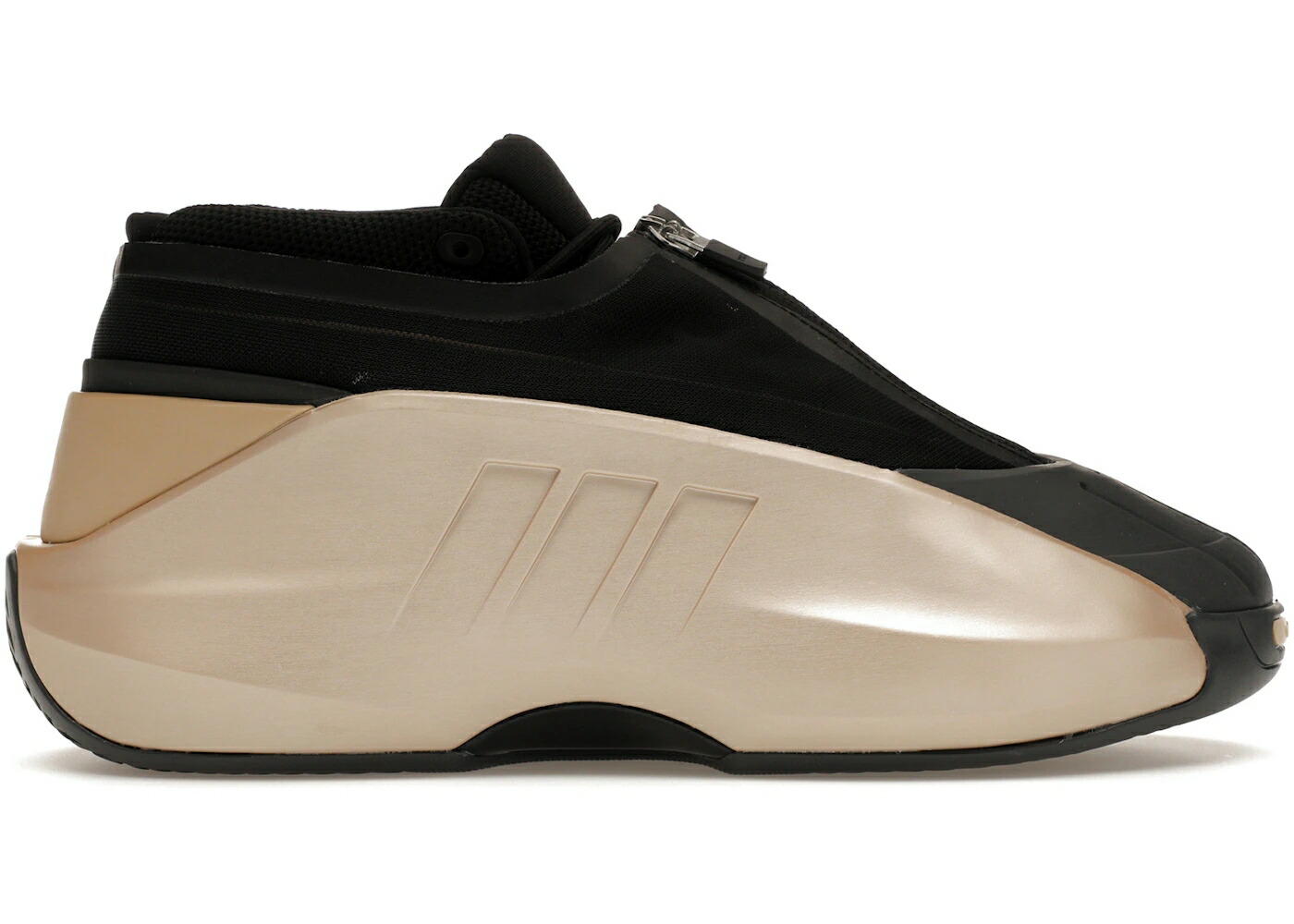 アディダス クレイジー ゴールド コア 黒色 ブラック 灰色 グレー スニーカー メンズ ADIDAS CRAZY IIINFINITY GOLD / GOLD METALLIC CORE BLACK GREY