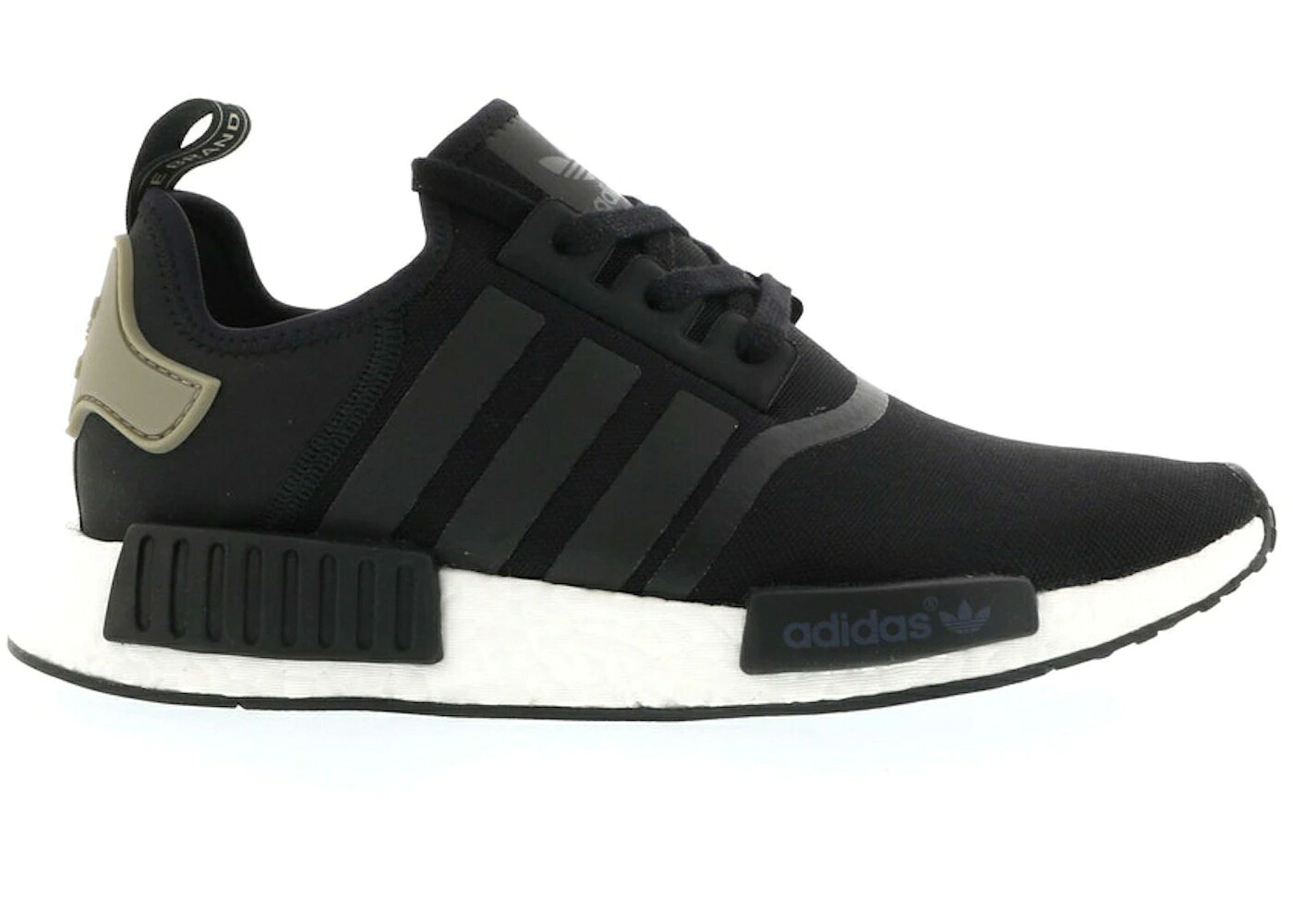 アディダス コア 黒色 ブラック カーゴ 白色 ホワイト スニーカー メンズ ADIDAS NMD R1 CORE BLACK TRACE CARGO / CORE BLACK WHITE TRACE CARGO