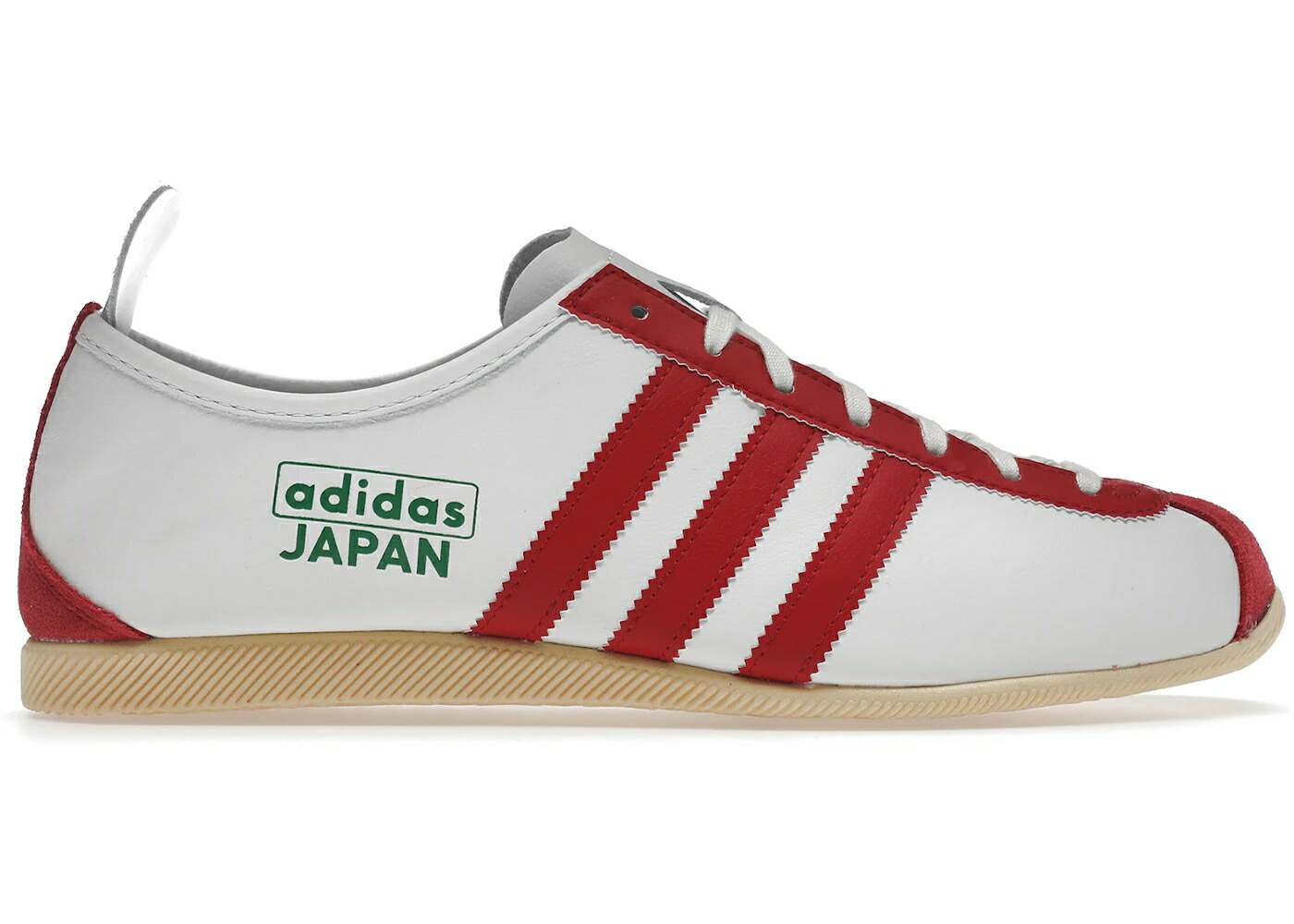 アディダス 白いこと 白いこと 赤 赤いこと 緑 緑であること 力強さ スニーカー メンズ ADIDAS JAPAN WHITE RED GREEN / CLOUD WHITE POWER RED GREEN メンズ靴-スニーカー