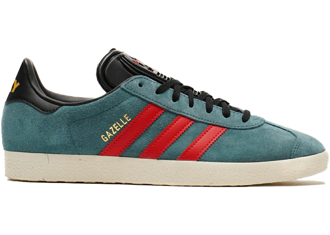 アディダス ガゼル ギャラクシー 赤 レッド クルー 白色 ホワイト ロサンゼルス スニーカー メンズ ADIDAS GAZELLE LOS ANGELES GALAXY / VIRDIAN RED CREW WHITE|スニケス