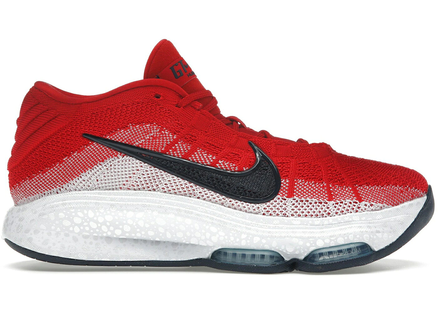 ナイキ ズーム 赤 レッド 白色 ホワイト スニーカー メンズ NIKE AIR ZOOM GT HUSTLE 3 USA / UNIVERSITY RED OBSIDIAN WHITE｜スニケス