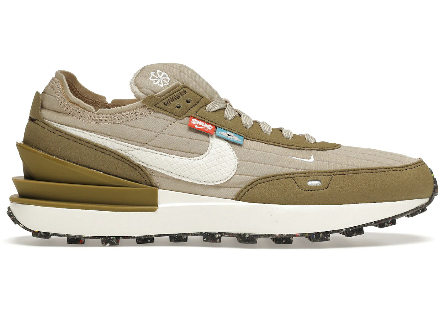 ナイキ ワーヘル 赤銅色 赤銅色 黒いこと 黒いこと スニーカー メンズ NIKE WAFFLE ONE RATTAN / RATTAN BROWN KELP BLACK SAIL