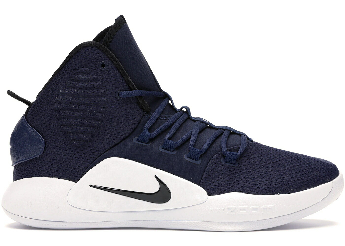 ナイキ ハイパーダンク 紺色 ネイビー 白色 ホワイト 黒色 ブラック スニーカー メンズ NIKE HYPERDUNK X TB MIDNIGHT NAVY / MIDNIGHT NAVY WHITE BLACK