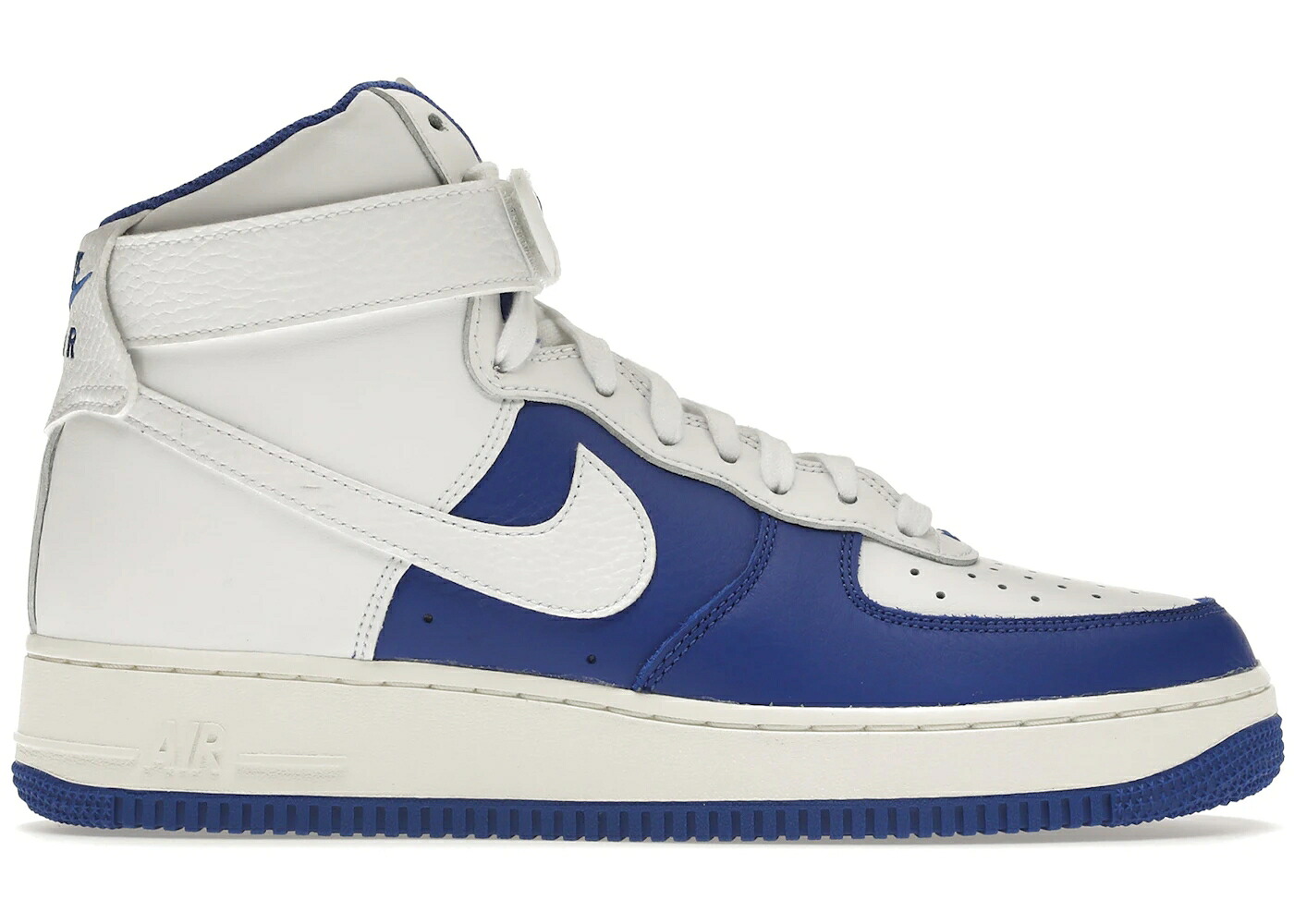 ナイキ 御機嫌 白いこと 白いこと 空軍 \u002707 スニーカー メンズ NIKE AIR FORCE 1 HIGH LV8 NBA 75TH ANNIVERSARY HYPER ROYAL / WHITE WHITE HYPER ROYAL SAIL