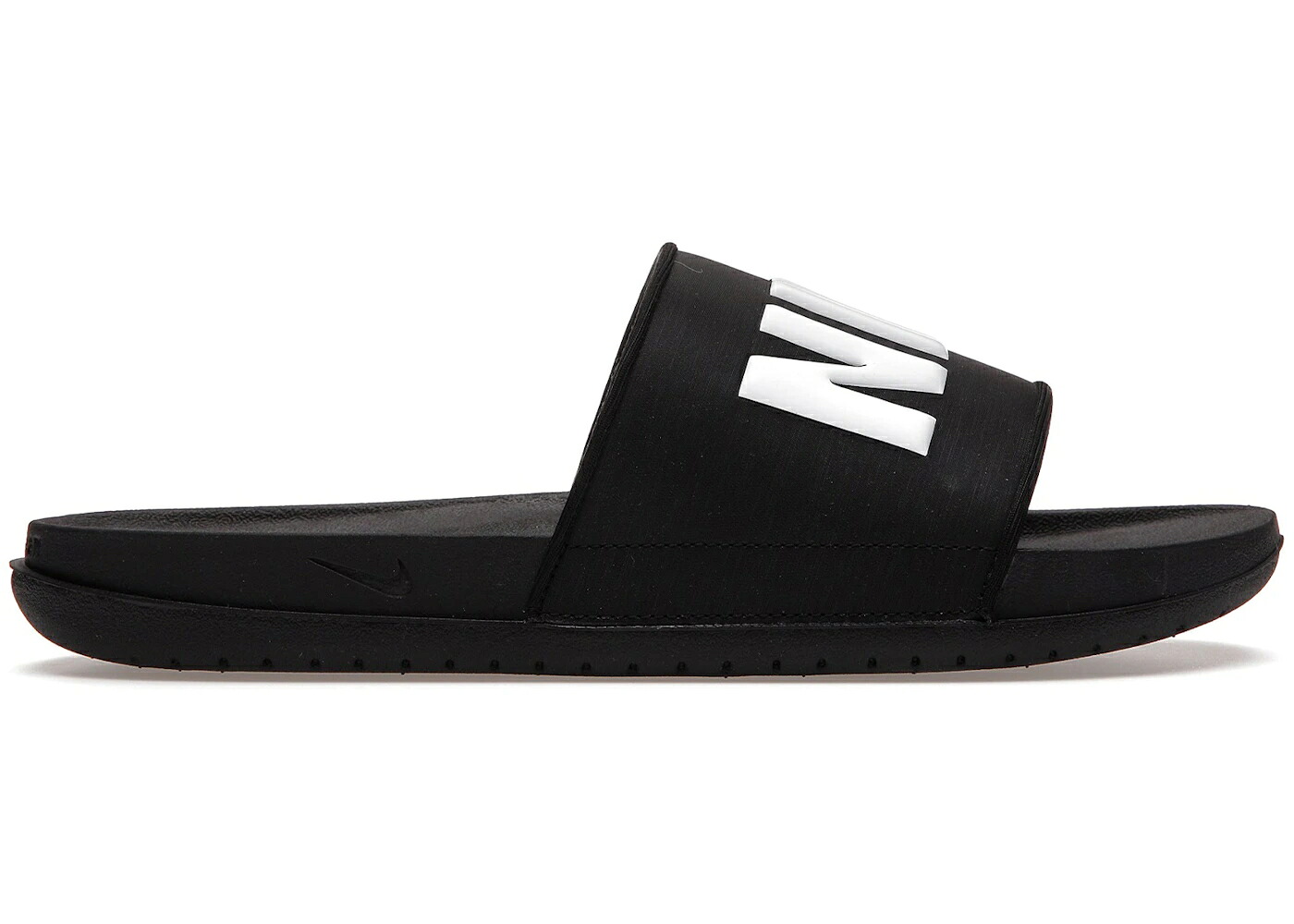 ナイキ サンダル 黒色 ブラック 白色 ホワイト スニーカー メンズ NIKE OFFCOURT SLIDE BLACK WHITE / BLACK WHITE|スニケス