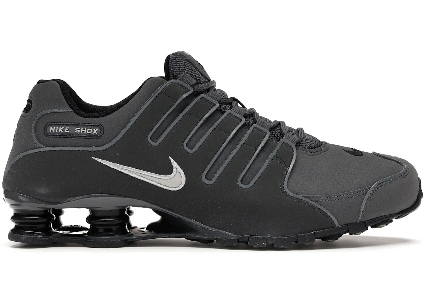 ナイキ ショックス 灰色 グレー スニーカー メンズ NIKE SHOX NZ DARK GREY / DARK GREY METALLIC IRON ORE