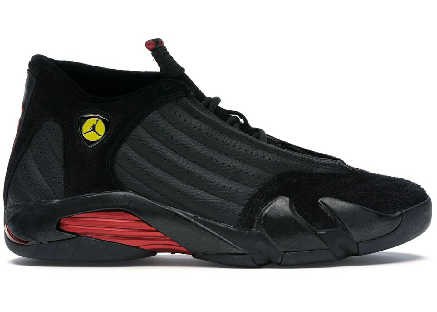ナイキ ジョーダン 黒いこと 黒いこと 赤 赤いこと スニーカー メンズ JORDAN 14 RETRO LAST SHOT (2005) / BLACK BLACK VARSITY RED