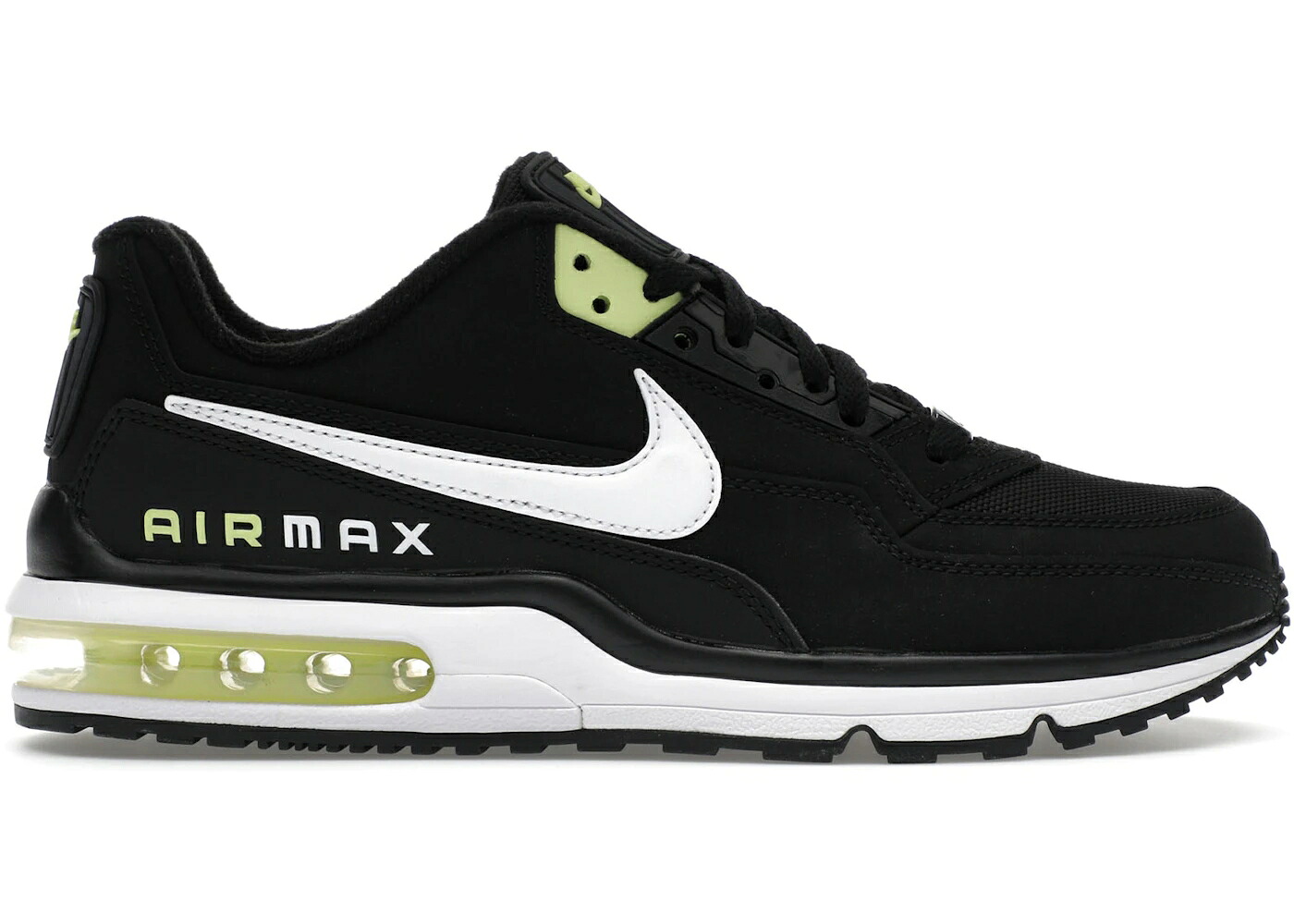 ナイキ マックス エルティーディー 黒色 ブラック 白色 ホワイト エアマックス スニーカー メンズ NIKE AIR MAX LTD 3 BLACK LIGHT LEMON TWIST / BLACK WHITE LIGHT LEMON TWIST