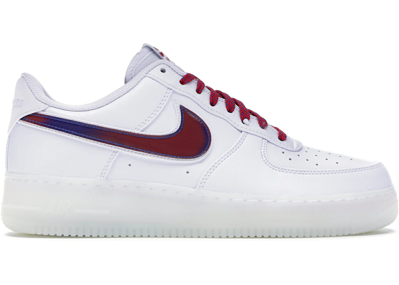 ナイキ 白色 ホワイト ゲーム エアフォース ゲームロイヤル 青 ブルー スニーカー メンズ NIKE AIR FORCE 1 LOW DE LO MIO / WHITE WHITE GAME ROYAL