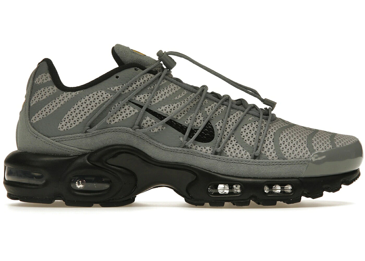 ナイキ マックス 灰色 グレー 黒色 ブラック エアマックスプラス スニーカー メンズ NIKE AIR MAX PLUS TOGGLE GREY REFLECTIVE / GREY BLACK｜スニケス