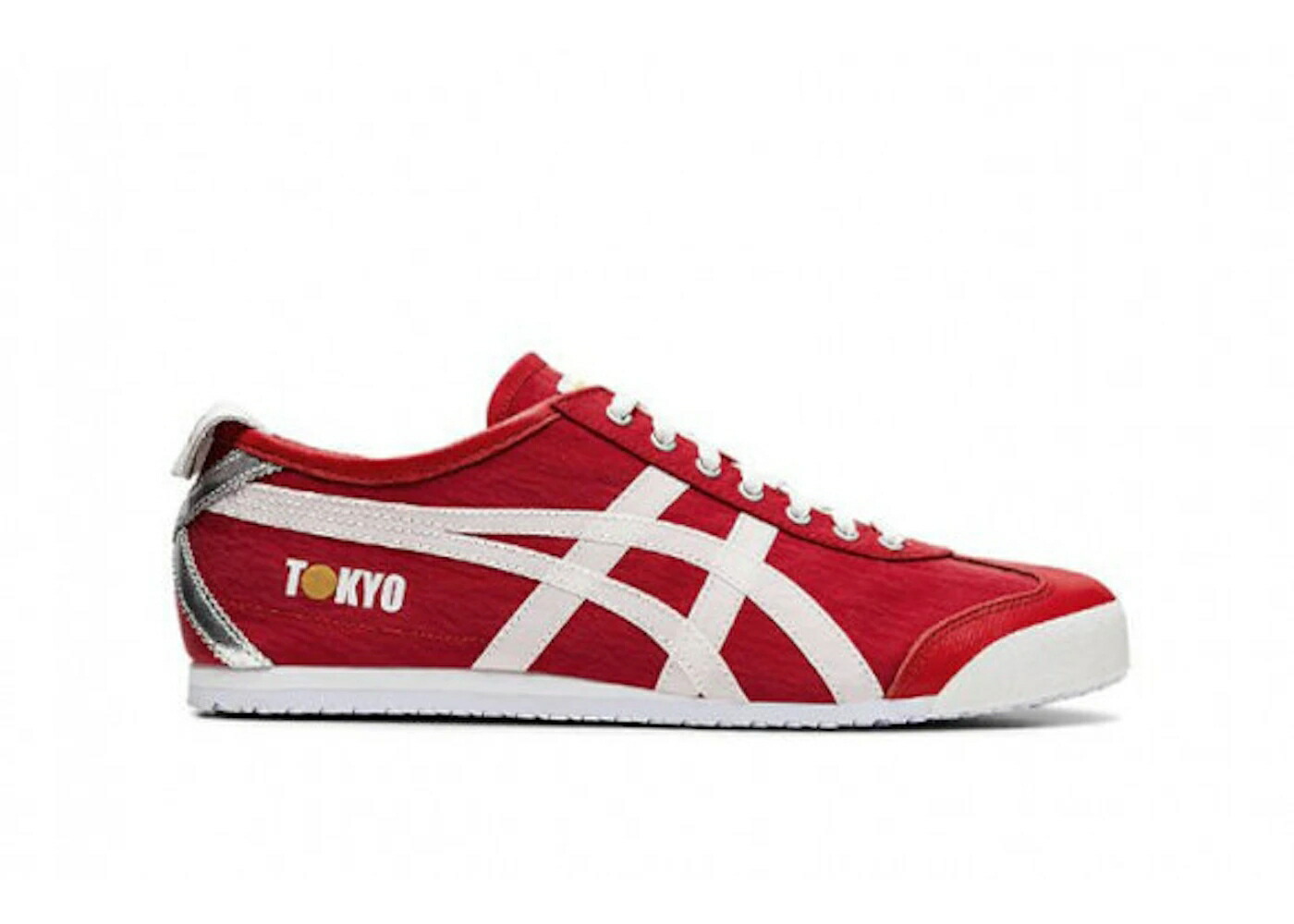 アシックス メキシコ合衆国 赤 赤いこと 白いこと 白いこと オニツカタイガー スニーカー メンズ ASICS ONITSUKA TIGER MEXICO 66 KONBU TOKYO / RED WHITE