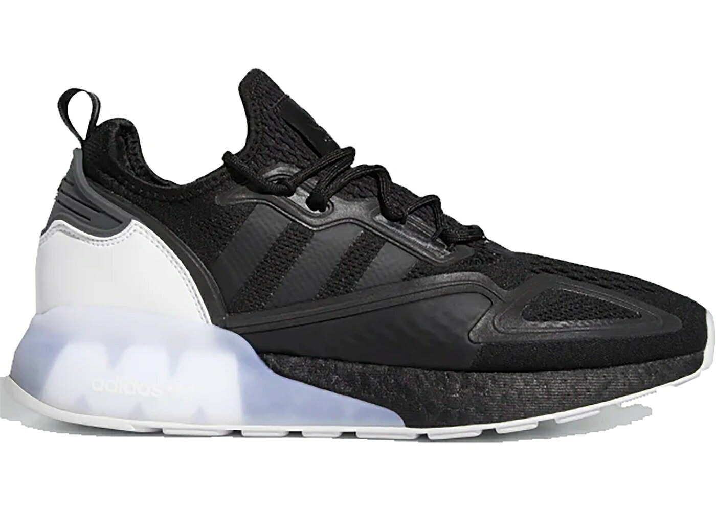 アディダス ブースト コア 黒色 ブラック 白色 ホワイト スニーカー メンズ ADIDAS ZX 2K BOOST CORE BLACK CLOUD WHITE / CORE BLACK CORE BLACK CLOUD