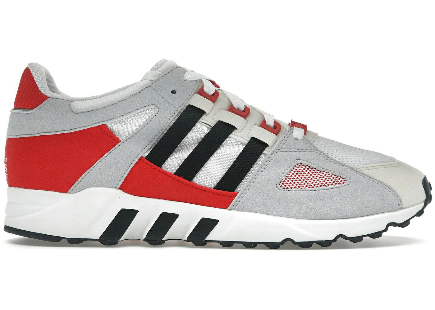 アディダス 白色 ホワイト 赤 レッド 黒色 ブラック スニーカー メンズ ADIDAS EQT RUNNING GUIDANCE WHITE RED BLACK / RUNNING WHITE BLACK RED