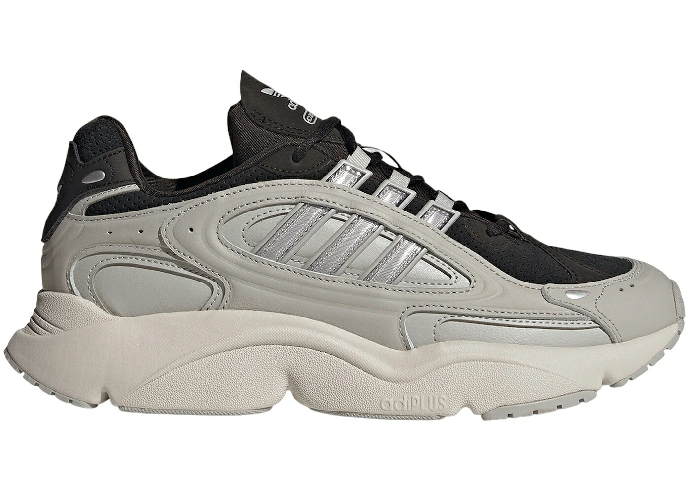 アディダス コア 黒色 ブラック 灰色 グレー 白色 ホワイト スニーカー メンズ ADIDAS OZMILLEN CORE BLACK GREY CLOUD WHITE / CORE BLACK GREY TWO CLOUD WHITE｜スニケス