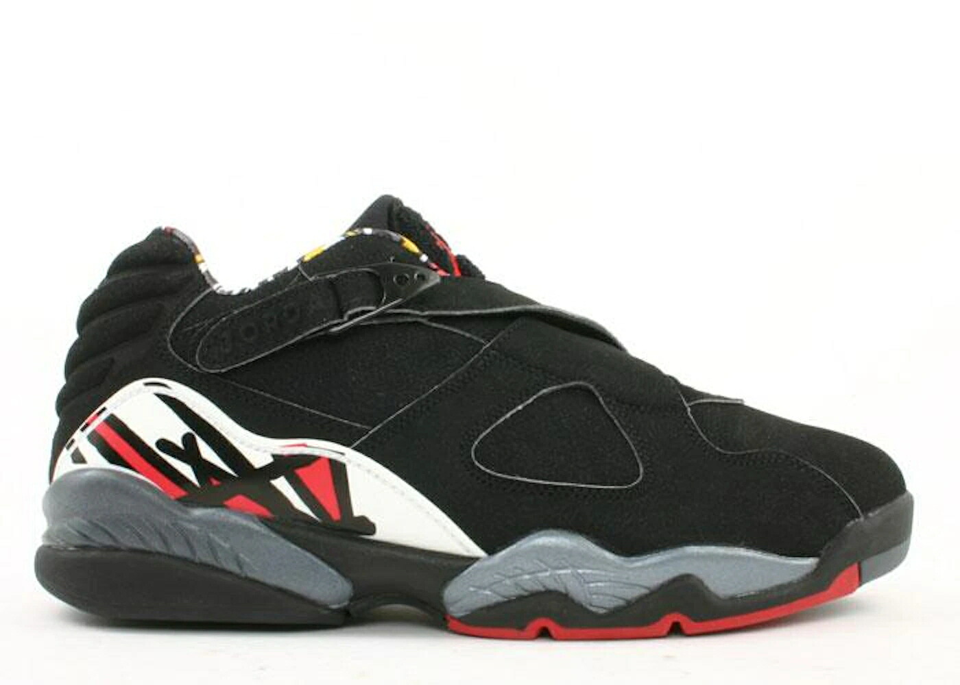 ナイキ ジョーダン 黒いこと 黒いこと 赤 赤いこと 白いこと 白いこと スニーカー メンズ JORDAN 8 RETRO LOW PLAYOFFS (2003) / BLACK VARSITY RED WHITE