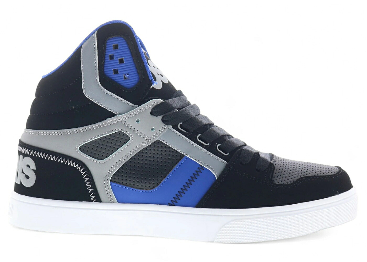 オサイラス オシリス 黒色 ブラック 灰色 グレー スニーカー メンズ OSIRIS CLONE BLACK GREY ROYAL / BLACK GREY ROYAL｜スニケス