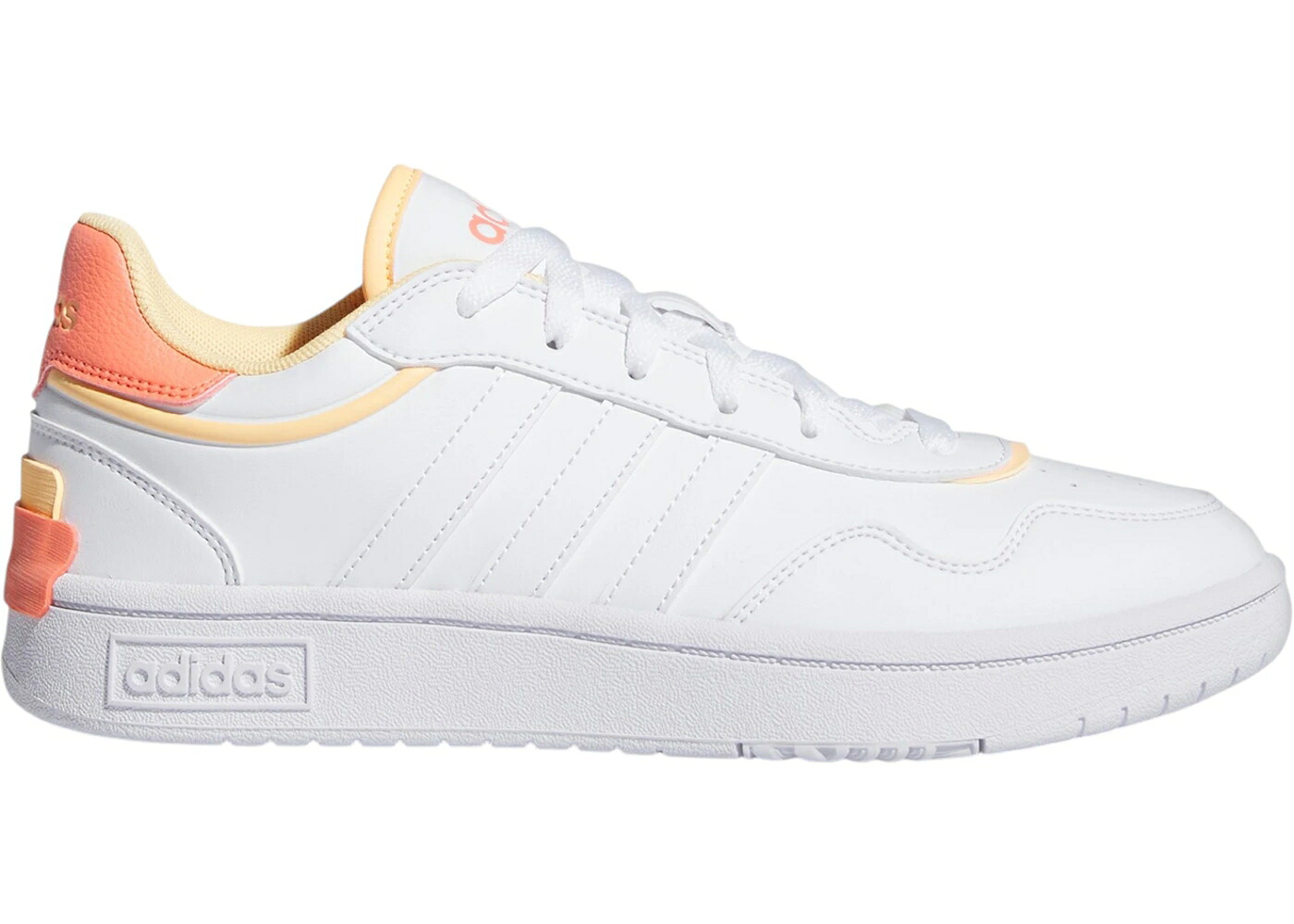 アディダス 白いこと 白いこと 橙 オレンジ色 3.0 WOMEN\u0027S スニーカー レディース ADIDAS HOOPS SE WHITE CLEAR ORANGE (WOMEN\u0027S) / CLOUD WHITE SUPPLIER COLOUR