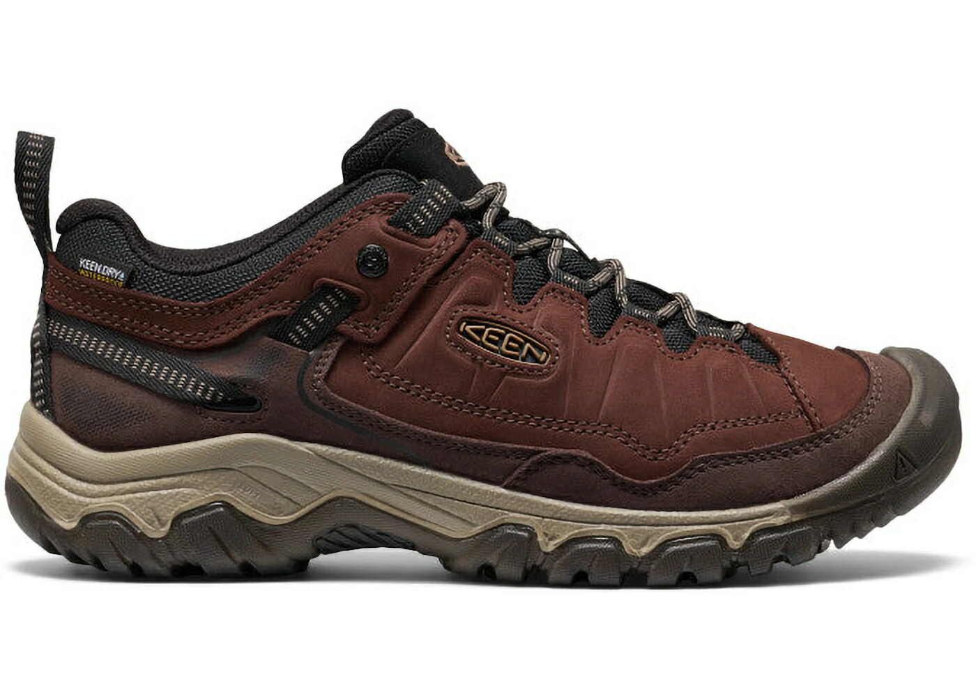 キーン スニーカー メンズ KEEN TARGHEE IV WATERPROOF HIKING SHOE JAVA BISON / JAVA BISON