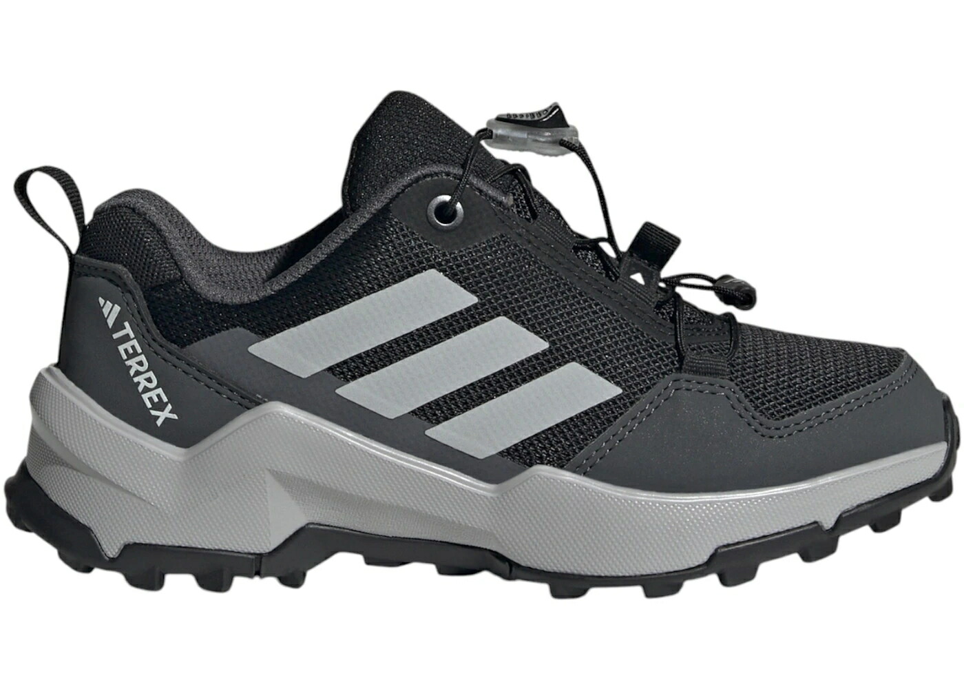 アディダス す早さ 中核グループ 黒いこと 黒いこと 薄墨色 薄墨色 お坊っちゃん キッズ ADIDAS TERREX AX4S SPEED LACING CORE BLACK GREY (GS) / CORE BLACK GREY TWO GREY SIX もの言う花 マタニティ スニーカー