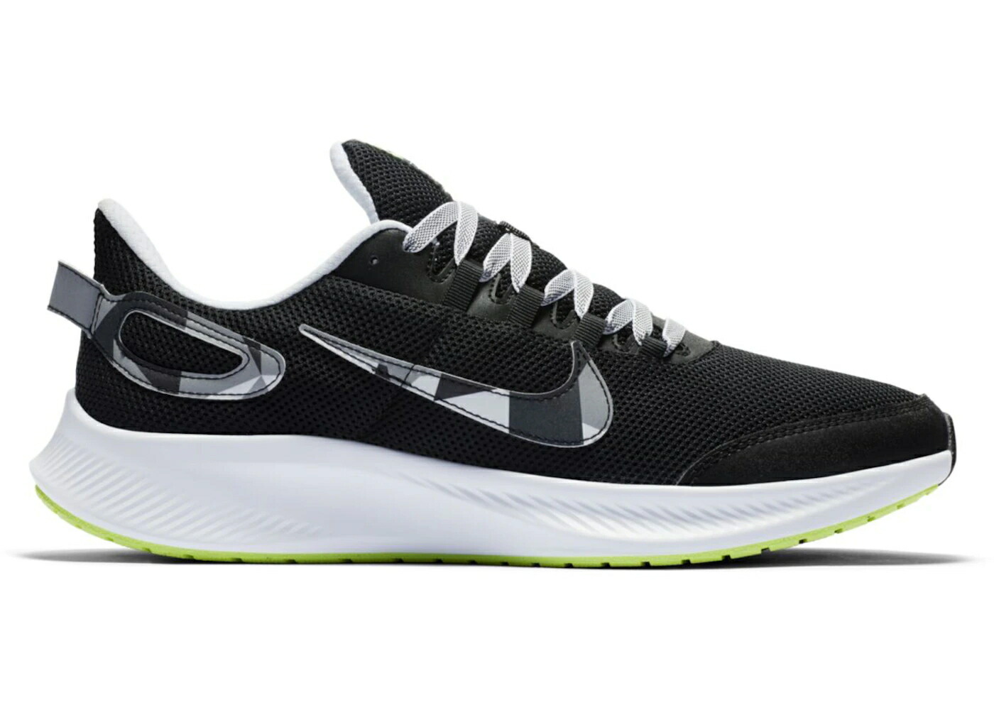 ナイキ ラン 黒色 ブラック 緑 グリーン 白色 ホワイト スニーカー メンズ NIKE RUN ALL DAY 2 BLACK GHOST GREEN / BLACK GHOST GREEN SAPPHIRE WHITE