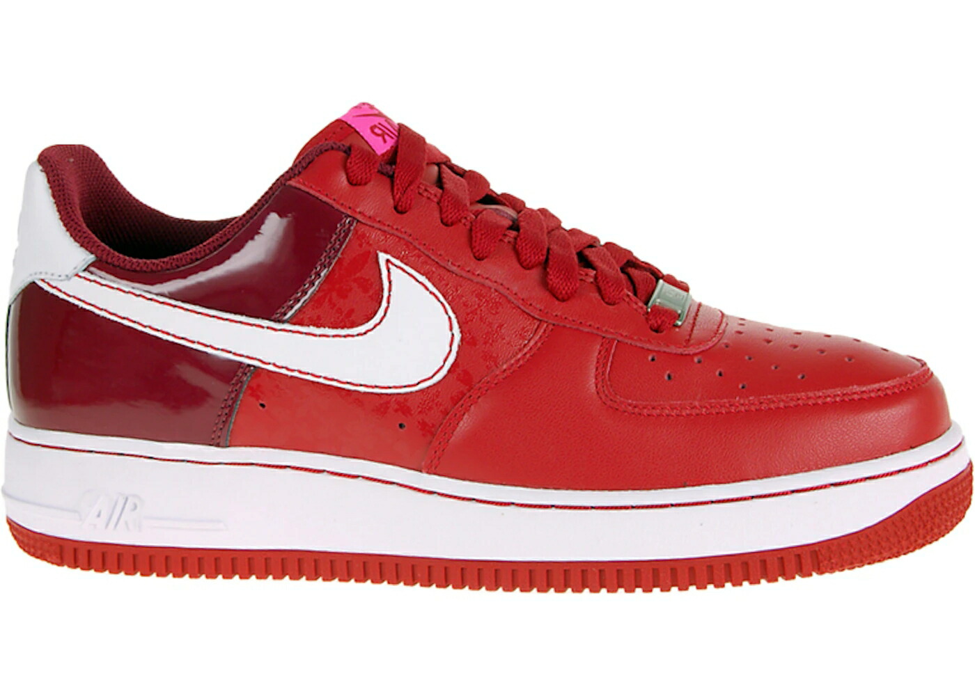 ナイキ 野球クラブ 赤 赤いこと 白いこと 白いこと 空軍 WOMEN\u0027S スニーカー レディース NIKE AIR FORCE 1 LOW 07 VALENTINES DAY (2007) (WOMEN\u0027S) / TEAM RED WHITE TEAM RED