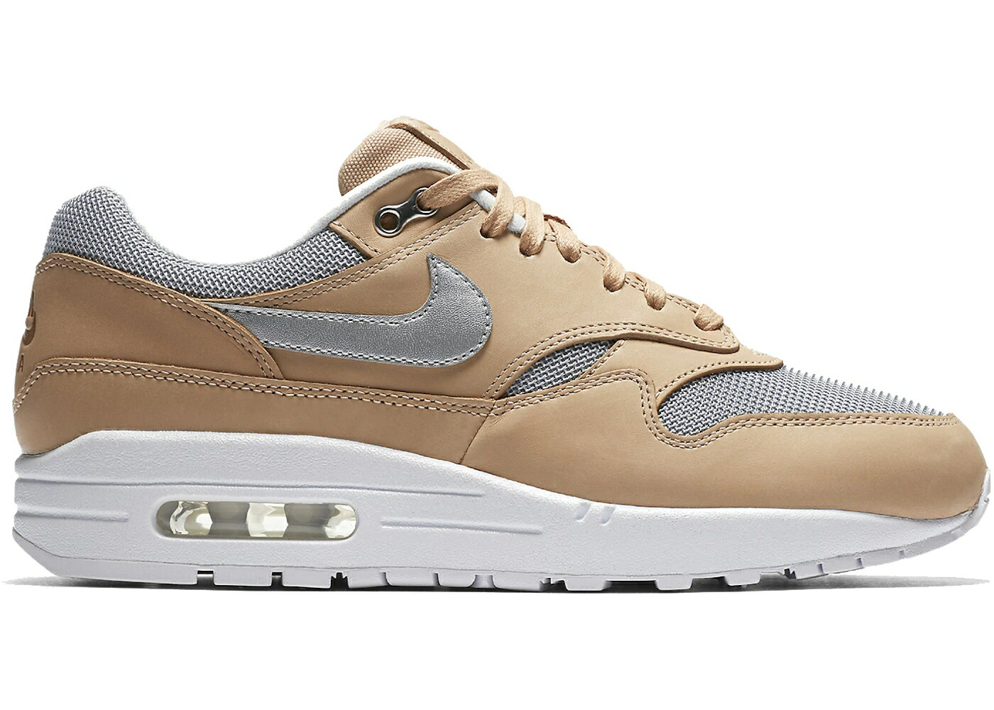 ナイキ マックス プレミアム 銀色 シルバー エアマックス WOMEN'S スニーカー レディース NIKE AIR MAX 1 PREMIUM VACHETTA TAN (WOMEN'S) / VACHETTA TAN METALLIC SILVER 43,560円