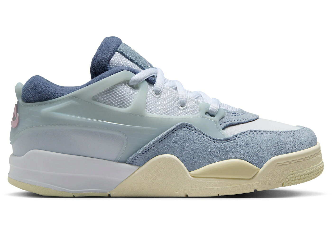 ナイキ ジョーダン 青碧 青碧 白いこと 白いこと サクラ色 お坊っちゃん キッズ JORDAN 4 RM DIFFUSED BLUE ASHEN SLATE (なおなお書き) / WHITE PRISM PINK DIFFUSED BLUE もの言う花 マタニティ スニーカー