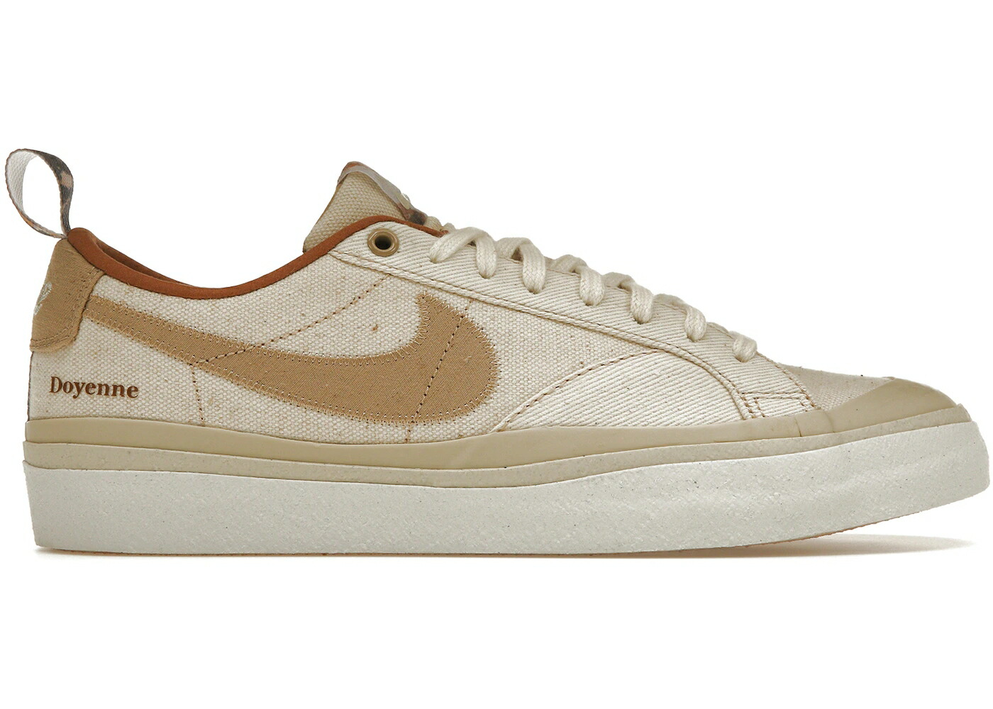 ナイキ エスビー ブレイザー 滑るゲーム盤 スニーカー メンズ NIKE SB BLAZER LOW DOYENNE SKATEBOARDS / COCONUT MILK RATTAN LIMESTONE