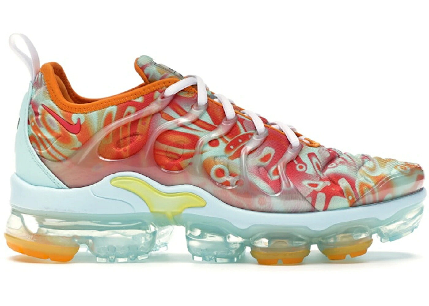 ナイキ 橙 オレンジ 白色 ホワイト エアヴェイパーマックス WOMEN'S スニーカー レディース NIKE AIR VAPORMAX PLUS DIP DYE MINT ORANGE (WOMEN'S) / MINT ORANGE WHITE