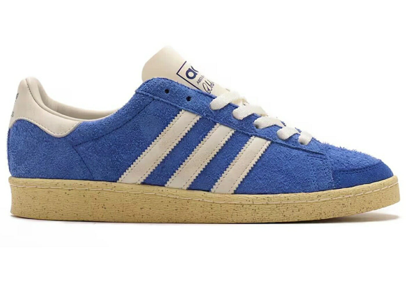アディダス 青み 青色 白いこと 白いこと スニーカー メンズ ADIDAS JABBAR LOW ATMOS BLUE / SUPPLIER COLOUR OFF WHITE EASY