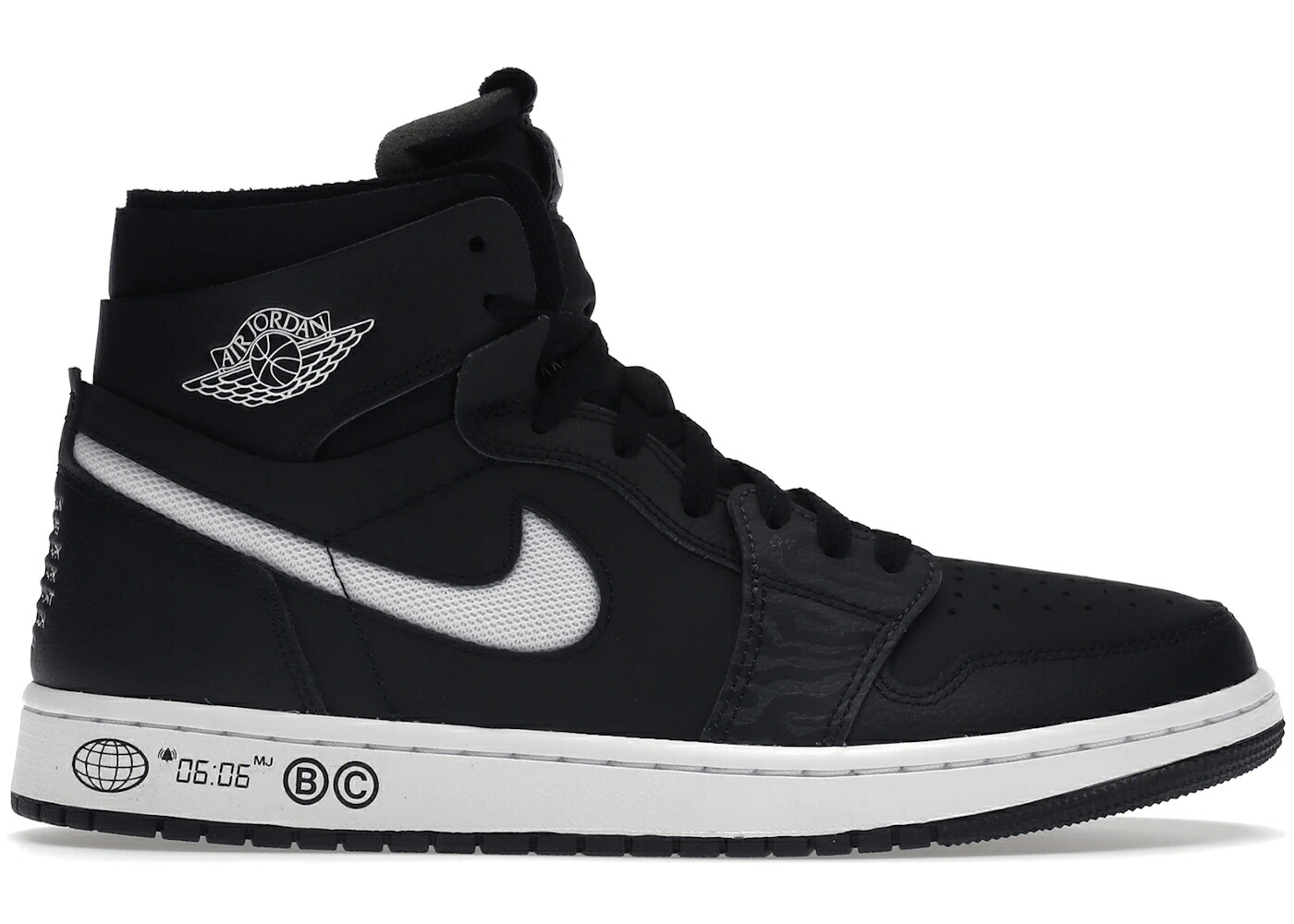 ナイキ ジョーダン ハイ ズーム クラブ 黒色 ブラック 白色 ホワイト スニーカー メンズ JORDAN 1 HIGH ZOOM CMFT BREAKFAST CLUB / BLACK WHITE