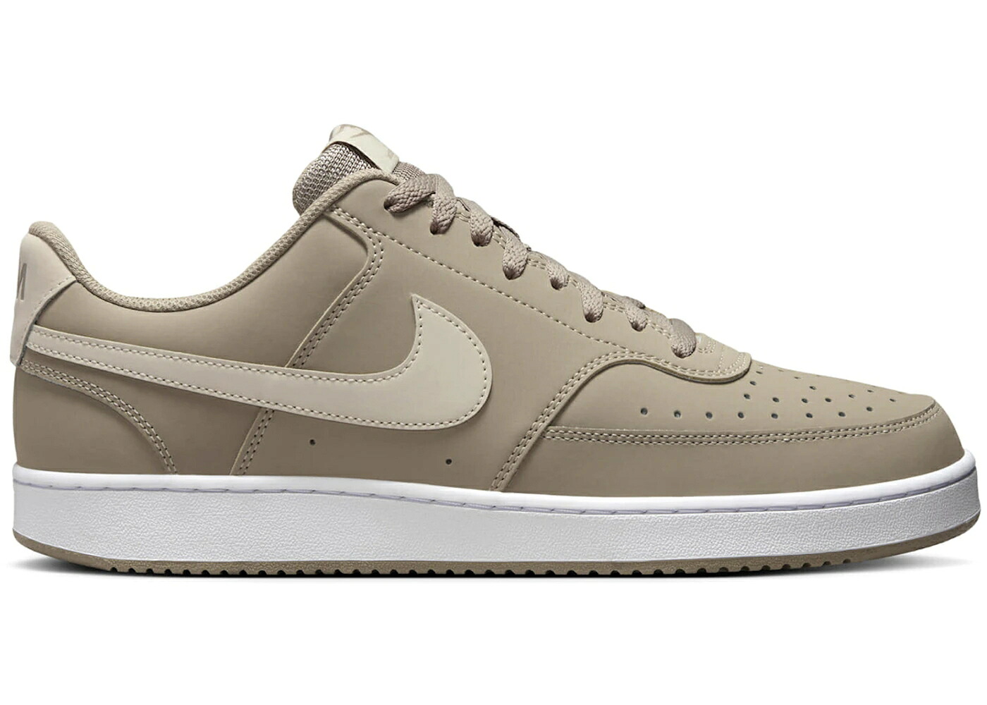 ナイキ コート カーキ 白色 ホワイト スニーカー メンズ NIKE COURT VISION LOW KHAKI WHITE SANDDRIFT / KHAKI WHITE SANDDRIFT