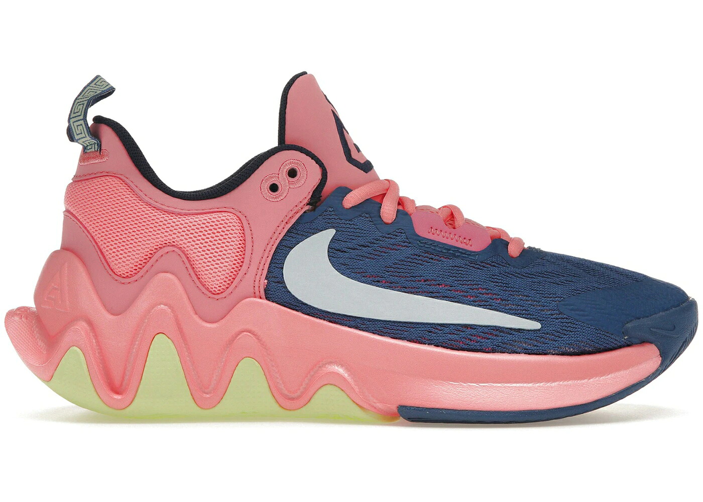 ナイキ 青色 ブルー ピンク スニーカー メンズ NIKE GIANNIS IMMORTALITY 2 THE WONDER / DARK MARINA BLUE PINK GAZE｜スニケス 26,475円