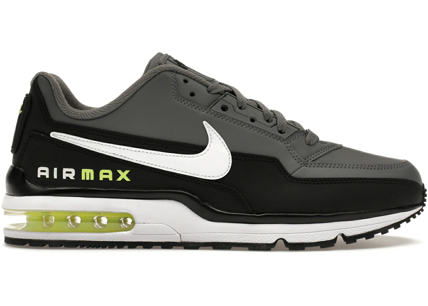 ナイキ マックス エルティーディー 灰色 グレー 黒色 ブラック 白色 ホワイト エアマックス スニーカー メンズ NIKE AIR MAX LTD 3 SMOKE GREY BLACK / BLACK WHITE SMOKE GREY VOLT｜スニケス