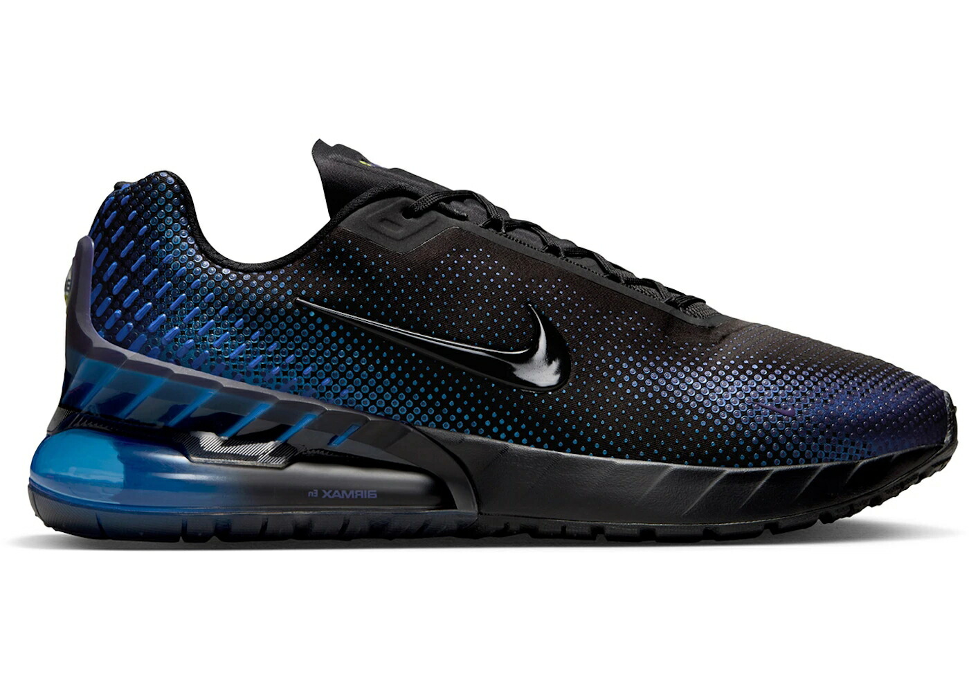 ナイキ マックス フェニックス 黒色 ブラック ディープ 青色 ブルー コート エアマックス スニーカー メンズ NIKE AIR MAX PHOENIX SE BLACK DEEP ROYAL BLUE / BLACK DEEP ROYAL BLUE COURT