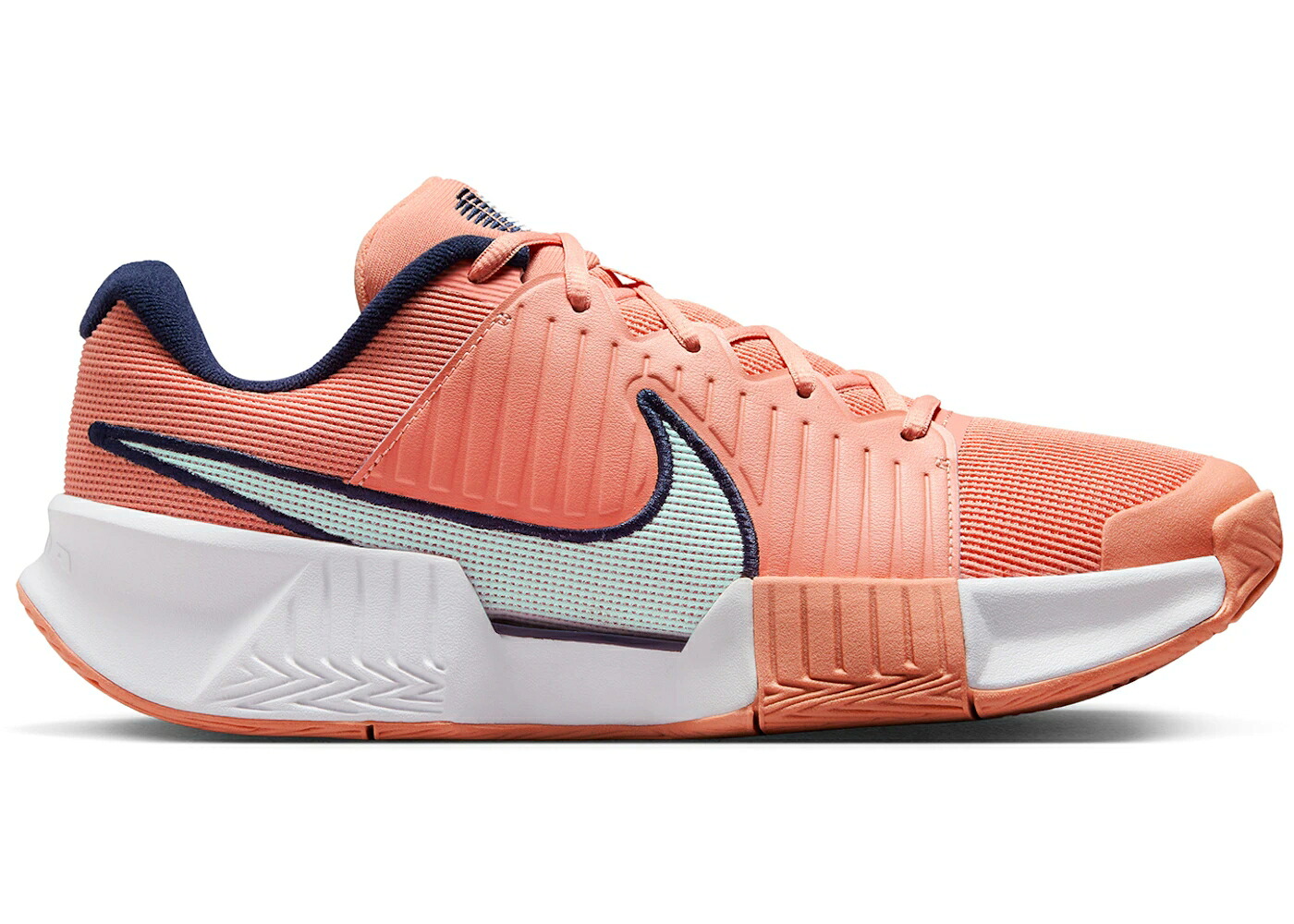ナイキ 労働者階級 白いこと 白いこと 青味 青み スニーカー メンズ NIKE GP CHALLENGE PRO HC APRICOT AGATE WHITE OBSIDIAN GLACIER BLUE / APRICOT AGATE WHITE OBSIDIAN
