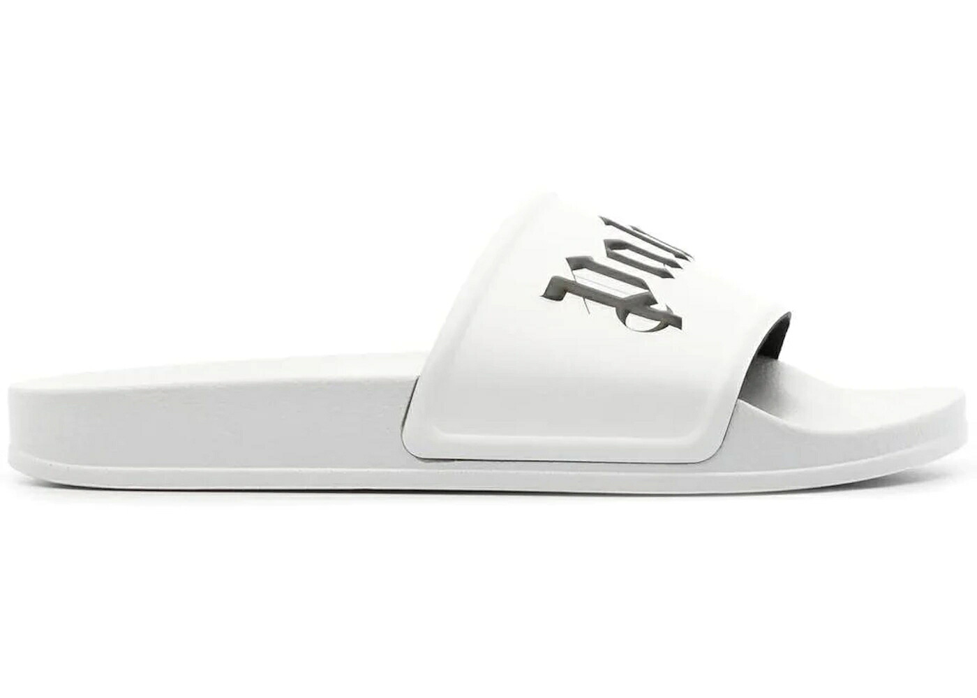 パームエンジェルス エンゼルス ロゴ サンダル 白色 ホワイト 黒色 ブラック スニーカー メンズ PALM ANGELS PALM ANGELS LOGO SLIDE WHITE BLACK / WHITE BLACK｜スニケス 102,080円