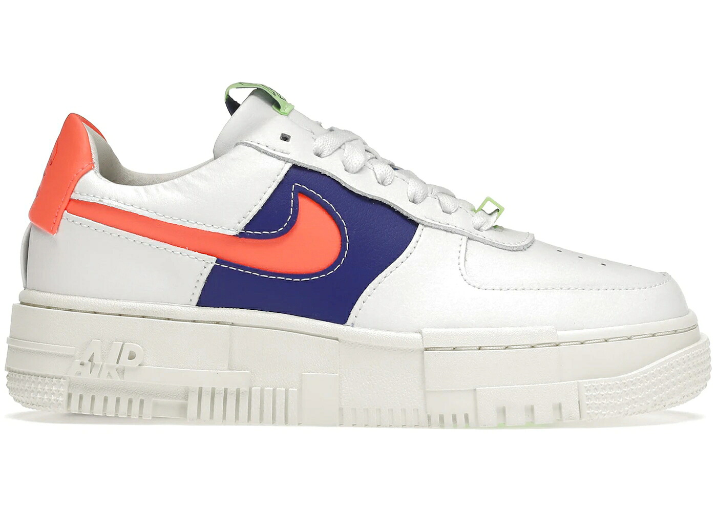 ナイキ 白いこと 白いこと 調和 コン吊りひも クリムゾン 空軍 WOMEN\u0027S スニーカー レディース NIKE AIR FORCE 1 LOW PIXEL WHITE CONCORD CRIMSON (WOMEN\u0027S) / SUMMIT WHITE SAIL CONCORD HYPER