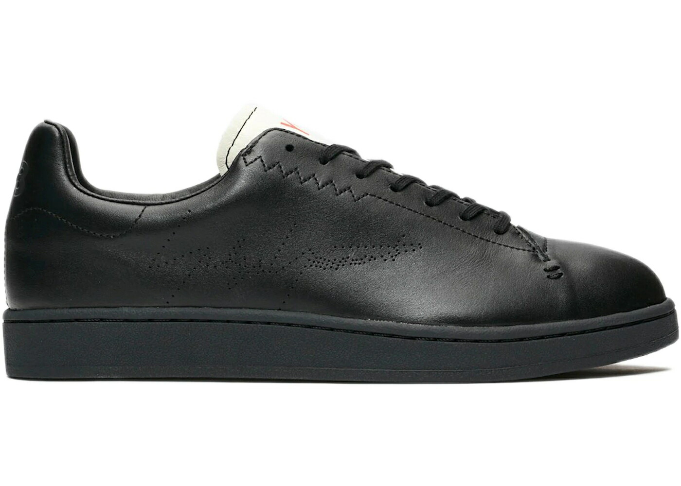 アディダス コート 黒色 ブラック コア 白色 ホワイト スニーカー メンズ ADIDAS Y-3 YOHJI COURT BLACK / BLACK BLACK CORE WHITE