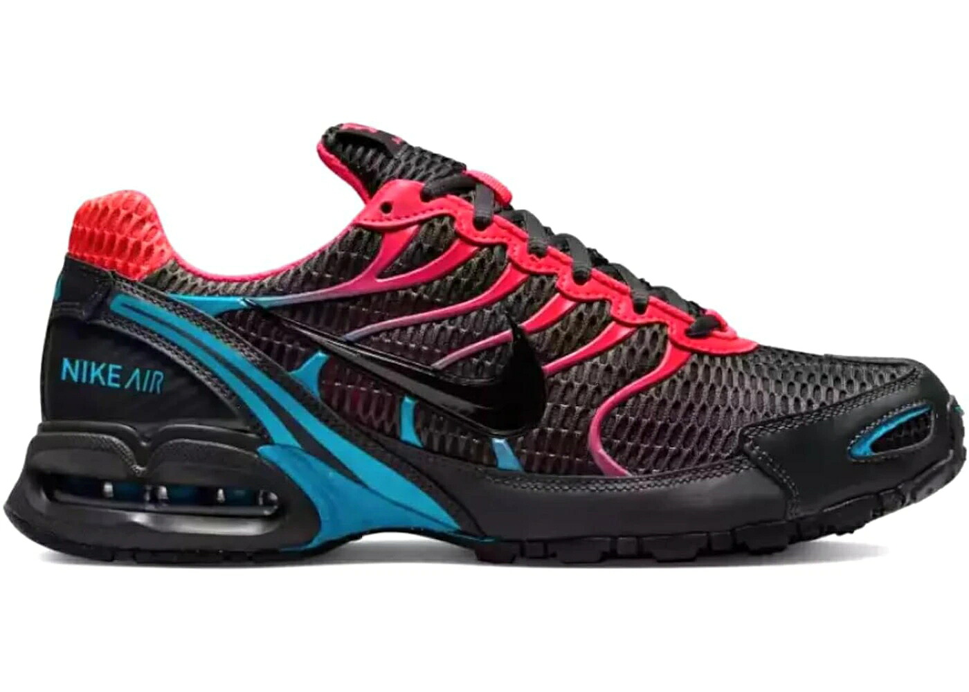 ナイキ マックス トーチ 黒色 ブラック 青色 ブルー エアマックス スニーカー メンズ NIKE AIR MAX TORCH 4 BLACK BLUE LAGOON / ANTHRACITE BLACK BLUE LAGOON