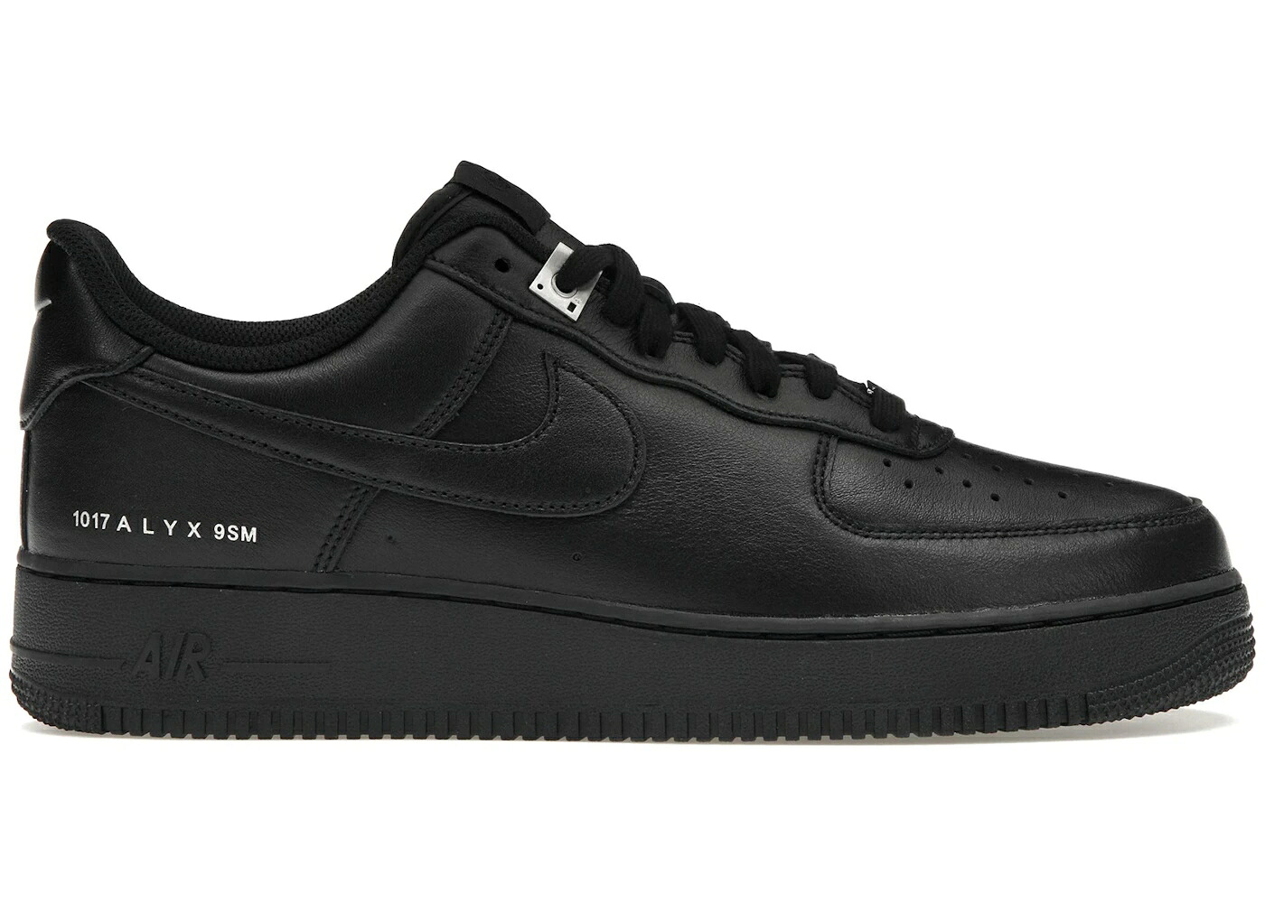 ナイキ 黒いこと 黒いこと 空軍 スニーカー メンズ NIKE AIR FORCE 1 LOW SP 1017 ALYX 9SM BLACK / BLACK BLACK BLACK