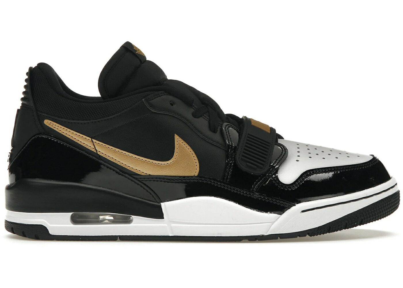 ナイキ ジョーダン レガシー 黒色 ブラック ゴールド 白色 ホワイト スニーカー メンズ JORDAN LEGACY 312 LOW BLACK METALLIC GOLD / BLACK WHITE METALLIC GOLD